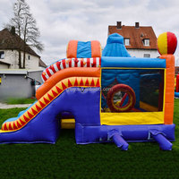 GMY Structures gonflables de carnaval et de cirque, châteaux gonflables et trampolines, maison de jeu pour enfants, aire de jeux avec toboggan pour la location