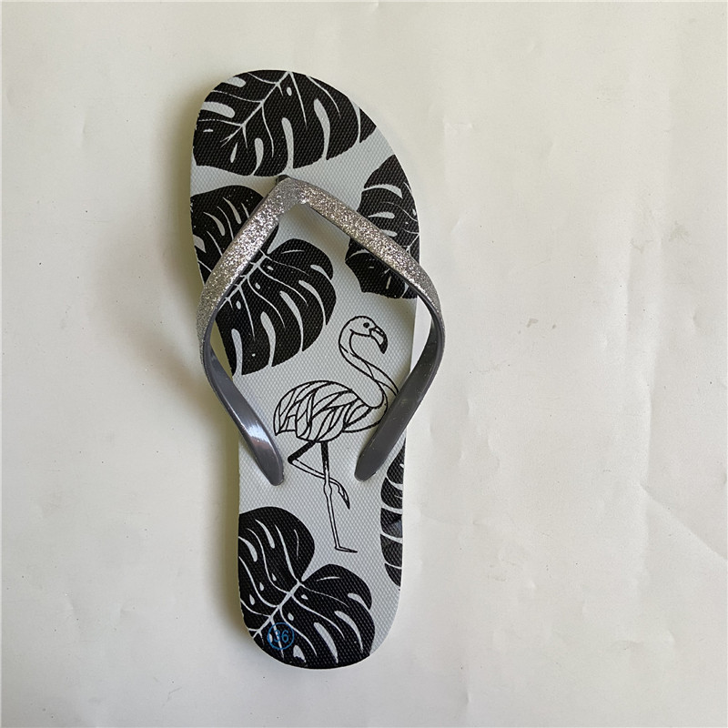 OEM Printing PE Filp Flops Women Men Summer Beach Slippers PVC Rubber Filpflops
