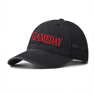 Casquette de Jour de Match pour Femmes et Hommes, Casquettes Vintage Brodé Football Softball Basketball, Chapeaux Coupe du Monde de Football, Cadeaux - Product Image 4