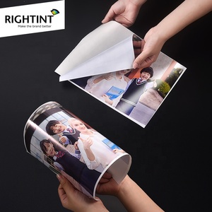 Papier autocollant en vinyle auto-adhésif étanche de taille <span class=keywords><strong>A4</strong></span> supérieure avec logo personnalisé Étiquettes d'emballage durables en PP pour imprimante à jet d'encre laser - Product Image 2