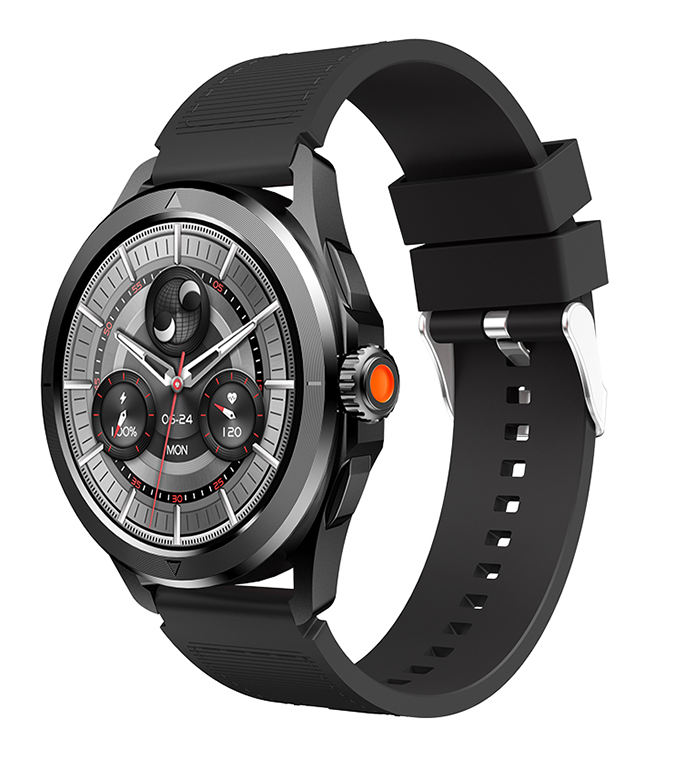 2026 HW5 Pro+ Round Smart Watch 1.43Inch AMOLED Screen ChatGPT 1GB Memory BT Call Multi Sport Modes Relojes Smartwatch for Men