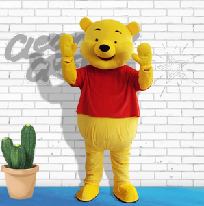 Per puoh Bear Jumping tigre Cosplay adulto bambola che cammina cartone animato copricapo e Costume per gli appassionati di Anime - Product Image 3