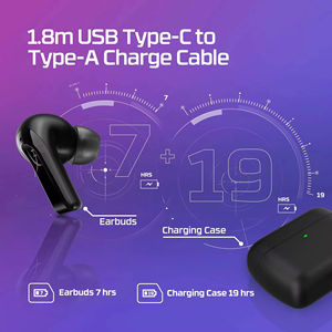 Hyperx Cloud Mix Buds 2 - Gaming Earbuds, Wireless 5.3,PC,PS5,PS4 <b>Switch</b>, Android, Steam Deck,<b>USB</b>-<b>C</b> - Product Image 2