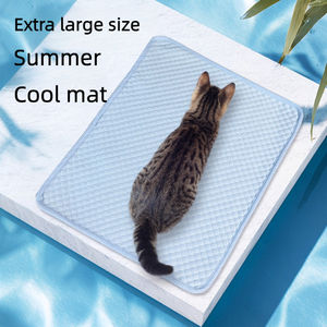 Op Maat Gemaakte Coolcore Mesh Zomer Hondenmat Fabriek <span class=keywords><strong>Oem</strong></span> Wasbare Coole Mat Met Effen Patroon Superzachte Moderne Stijl Groothandel - Product Image 2