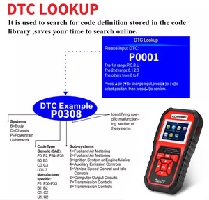 Escáner de Diagnóstico OBD2 para Automóviles KONNWEI, Lector de Códigos, Analizador de Motor para Automóviles, Escáner OBD2 - Product Image 3