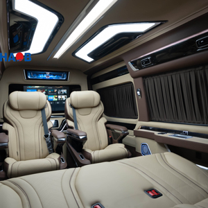 เบาะหนังหรู HaoBang แบบหมุนได้สำหรับรถยนต์ G-Class (G500/G63 AMG) ปรับแต่งสีและโลโก้ได้ รับประกัน 1 ปี - Product Image 1