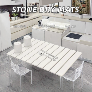 <span class=keywords><strong>Yomo</strong></span> grande clásico ecológico absorbente tierra de diatomeas alfombrillas de secado de platos de secado rápido plegable 8mm de espesor alfombrillas de cocina almohadillas - Product Image 3