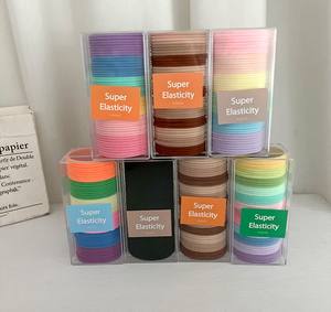 Juego de 24 Piezas de Bandas Elásticas para el Cabello de Colores Dulces para Mujeres y Niñas - Product Image 5