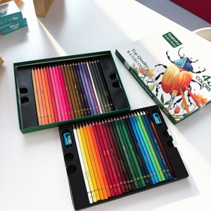 30箱入りカートンバルク<span class=keywords><strong>48</strong></span>色水溶性色鉛筆プロフェッショナルセット、アーティスト、学生、子供の描画、絵画用 - Product Image 5