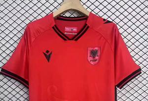 2526 Albanien Heim-Fußballtrikot - Atmungsaktiv 100% Polyester Individualisierter Name & Logo Herren Erwachsene Automatisierter Zuschnitt - Product Image 3