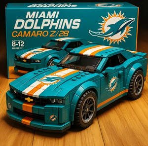 Modèle de <span class=keywords><strong>voiture</strong></span> de course Football Spirit en blocs de construction, jouet de construction en ABS, échelle <span class=keywords><strong>1</strong></span>:<span class=keywords><strong>12</strong></span>, kit d'assemblage durable pour les amateurs de sport - Product Image 4