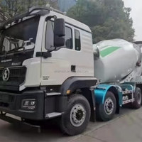 Camion malaxeur à béton Shacman M3000 6*4 d'occasion, 300 CV, 12 m³, remis à neuf, prêt à l'exportation – Offre Spéciale