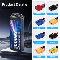 Batterie Li-ion semi-solide Xingto 4S 3,7V 20000mAh 15000mAh 15500mAh 31Ah 300Wh/kg 1000 Cycles pour utilisation en drone
