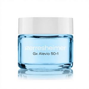 Frasco Tubular de Vidrio de Color de 50 ml, Marca Privada Gx-Alevio 50-1, para Cuidado de la Piel y Cosméticos, Logotipo Personalizado, Recarga Directa de Fábrica - Product Image 1