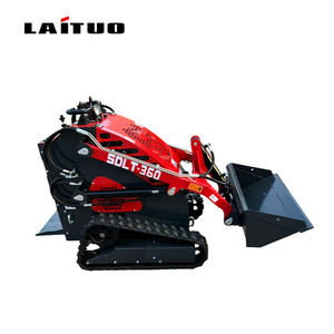 أرخص لودر صغير متعدد الوظائف من المصنع مباشرة، لودر انزلاقي التوجيه مع ملحقات - Product Image 2