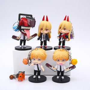 พวงกุญแจรูปตัวละคร Chainsaw Man 6 แบบ อนิเมะการ์ตูน เดนจิ โบชิตะ ปาวา ตุ๊กตาของเล่น - Product Image 1