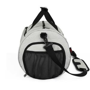 High Quality Polyester Sports Duffel <b>Gym</b> Bag with Shoe Basketball Compartment - Product Image 2