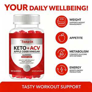 Gomitas Keto ACV con Vinagre de <span class=keywords><strong>Sidra</strong></span> de Manzana, Suplemento de 60 Gomitas para Apoyo a la Pérdida de Peso Saludable y Gestión del Metabolismo - Product Image 5