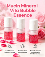Sérum Booster Cutané PDRN Personnalisé Éclaircissant et Raffermissant, Sérum Bulle PDRN aux Peptides Roses et ADN de Saumon