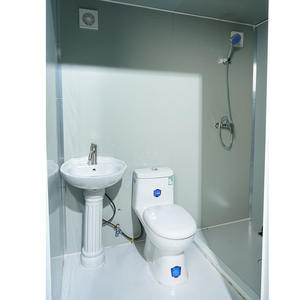 Inodoros de panel sándwich de madera de acero portátiles de lujo para remolques al aire libre inodoros móviles de gran tamaño a la venta casa contenedor - Product Image 6