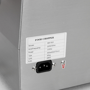 Chất lượng cao thép không gỉ xử lý thực phẩm hành tây thịt Slicer Máy Xay Cắt thương mại điện Rau Chopper - Product Image 6