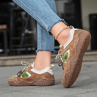 Chaussures décontractées en gros pour hommes et femmes, grandes tailles, baskets de sport plates en cuir pour l'extérieur, printemps et été
