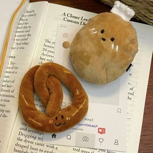 Barrettes à cheveux en peluche Kawaii en forme de nourriture de boulangerie, mignonnes, moelleuses, motif <span class=keywords><strong>tomate</strong></span> et champignon, pour filles, accessoire capillaire quotidien, cadeau - Product Image 3