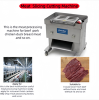 Scie à os automatique Kessler pour viande fraîche, en acier inoxydable 304, usage commercial, pour bœuf, porc, mouton, 380V, 800-1000KG/h