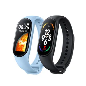 M7 Smart Watches Smart Band Sport Fitness Tracker Pedometer Heart Rate Blood Pressure Monitor Bracelet For Men Women pk M6 X7