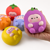 Nouveaux styles de jouets anti-stress en forme de fruits, citron Sprite, doux et amusants à presser, jouets relaxants, cadeaux d'anniversaire