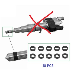 ซีลหัวฉีด 10 ชิ้น N54 13537584315 สำหรับเปลี่ยนปะเก็นฝาครอบวาล์ว เส้นผ่านศูนย์กลางภายใน 100 มม. - Product Image 2