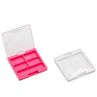 Palette d'ombres à paupières 4 couleurs multicolore vide Containers Cosmetics Blush Powder Compact Private Label Magnetic Eyeshadow Palette