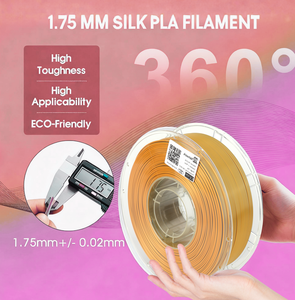 Filamento PLA Silk Dural para Impresión 3D, Venta Directa de Fábrica, Material para Impresoras 3D, Ideal para la Creación de Modelos - Product Image 3