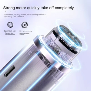 <span class=keywords><strong>Afeitadora</strong></span> y Recortadora de Vello Púbico Transfronteriza para Hombres/Mujeres, Universal para Axilas, Impermeable IPX7, Lavable en Todo el Cuerpo - Product Image 5