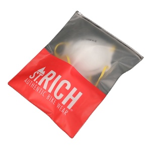 Tùy Chỉnh In Logo PVC Trượt Frosted Zipper Đóng Gói Túi Cho Mỹ Phẩm Và Quần Áo - Product Image 1