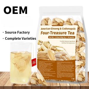 ZZMI 有机西洋参四宝茶 真材实料 元气十足 100克 20份 手工茶包 - Product Image 3