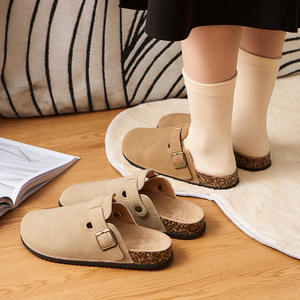 Chaussons d'été rétro décontractés pour enfants Birkenth 2025, mode féminine, dessus en microfibre, <span class=keywords><strong>semelle</strong></span> <span class=keywords><strong>extérieure</strong></span> en PVC - Product Image 1
