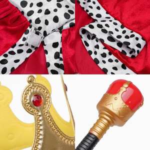 थोक कस्टम रोल-प्लेइंग किंग गार्ड पोशाक टीवी फिल्म बच्चे राजा मैटल स्कैटर क्राउन किंग पोशाक सेट - Product Image 5