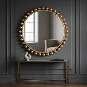 Espejo de Pared Metálico Moderno de Última Moda - Descuento al por Mayor, Duradero y Ecológico - Product Image 1