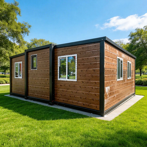 Casa contenedor expandible, casa móvil prefabricada, casa prefabricada, vivienda lista para usar, vivienda autónoma con energía solar, resistente al viento de 150 km/h, certificación TUV - Product Image 1
