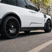 Kit carrosserie en fibre de carbone forgée style MSY 2025 pour Rolls Royce Cullinan 18-23, comprenant capot, pare-chocs et phares