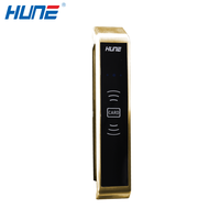 High Security Cabinet Door Lock Gym Spa Magnetic Panel Latch Card Rfid Hidden Cabinet Locker Lock With Free Bracelet