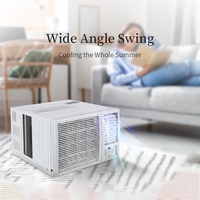 Climatiseur de fenêtre tout-en-un Midea Chine R32 R410a 9000Btu 230V 50Hz Blanc