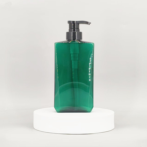 Confezioni di Lusso per la Cura della Pelle, Bottiglie con Pompa in PET PETG da 300ml e 500ml per Bagnoschiuma e Gel <span class=keywords><strong>Doccia</strong></span> - Product Image 1