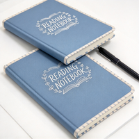Carnet de lecture A5 à couverture rigide pour les amoureux des livres, carnet personnalisé avec suivi de lecture, cadeau