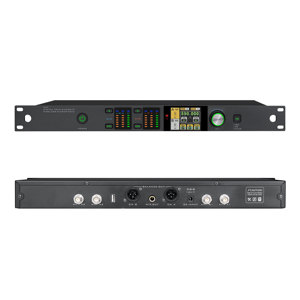 Micrófono Inalámbrico Profesional PM-3000 OEM/ODM de Dos Canales con Diversidad Real, para Uso en Iglesias, con Análisis de Espectro, Función de Silencio y Batería - Product Image 4