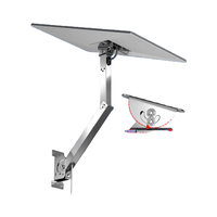Kit de montage réglable Starlink Gen 3 de haute qualité, adaptateur de tuyau en acier inoxydable, plaque de fixation murale et de poteau de toit, accessoires de jeu