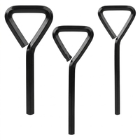 Baut Hex Tipe L Kelas Industri OEM Kustom 5/64" Baja Krom Vanadium yang Diperkeras dengan Ujung Torx Perangkat Keras Baut Mata dengan Garansi 3 Bulan