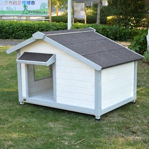 Casa de perro grande de madera con aislamiento moderno, fabricantes de Casa de perro de lujo para interiores y exteriores - Product Image 3