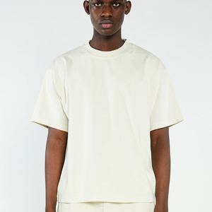 DiZNEW T-shirts de haute qualité à manches courtes 100% coton épais surdimensionné pour hommes - Product Image 1